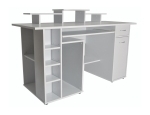 Alphason San Diego White Desk