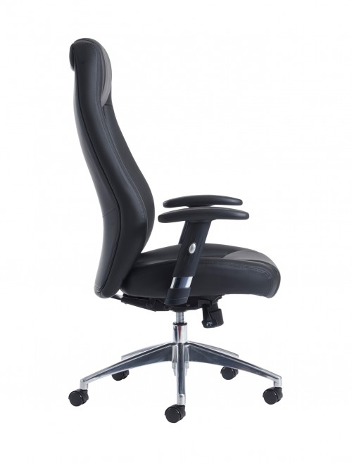 Dams Odessa Leather Faced High Back Managers Chair ODE300T1 - enlarged view