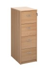 Deluxe Executive 4 Drawer Filing Cabinet LF4 - enlarged view