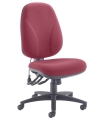 Maxi Ergo Office Chair in Claret