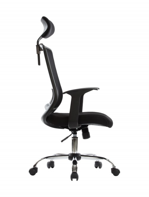Mesh Office Chairs - Alphason Florida Executive High Back AOC4125BLK - enlarged view
