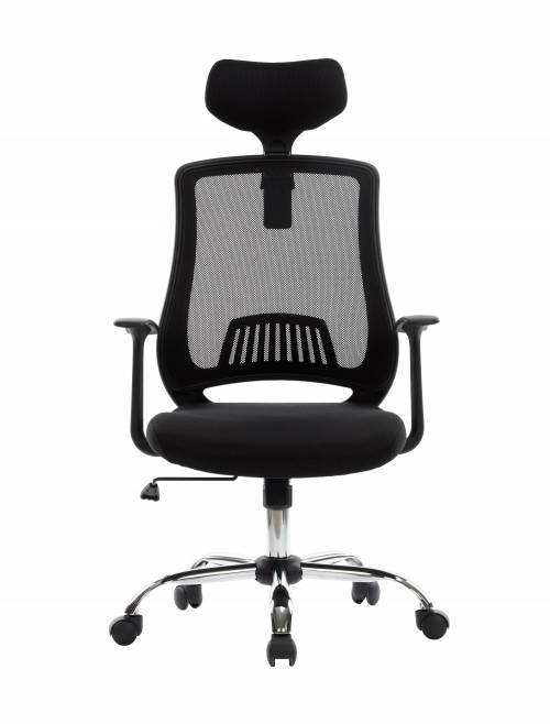Mesh Office Chairs - Alphason Florida Executive High Back AOC4125BLK - enlarged view