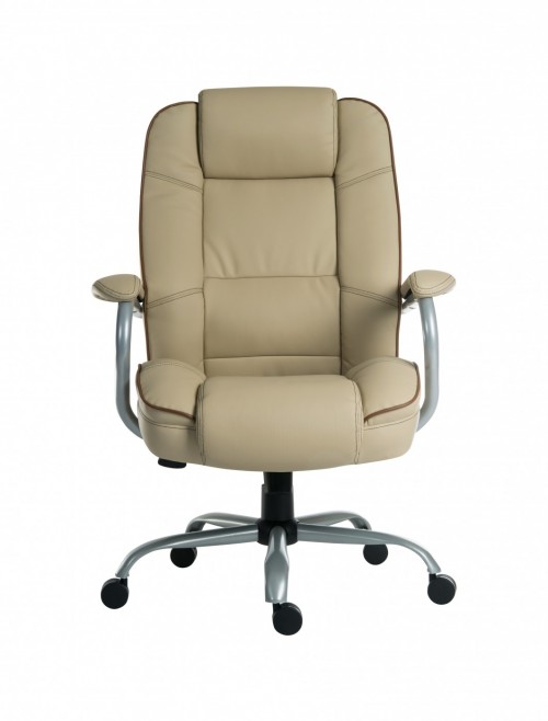 Office Chairs Goliath Duo Heavy Duty Chair B992 in Cream - enlarged view