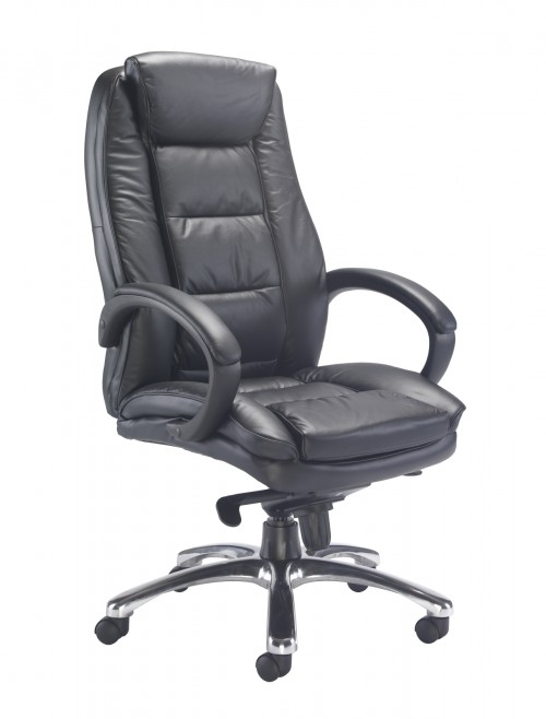 Office Chairs TC Montana Executive Leather Office Chair CH0240BK
