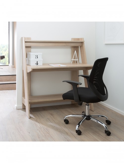 Home Office Desks Oak Arizona Writing Desk AW2100 by Alphason - enlarged view