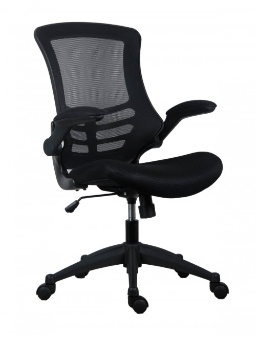 Mesh Office Chair Marlos in Black CH0790BK - enlarged view