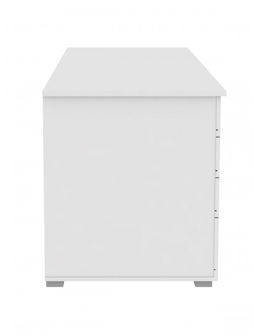 Home Office Desks - Alphason Kentucky White Desk AW1374WHT - enlarged view
