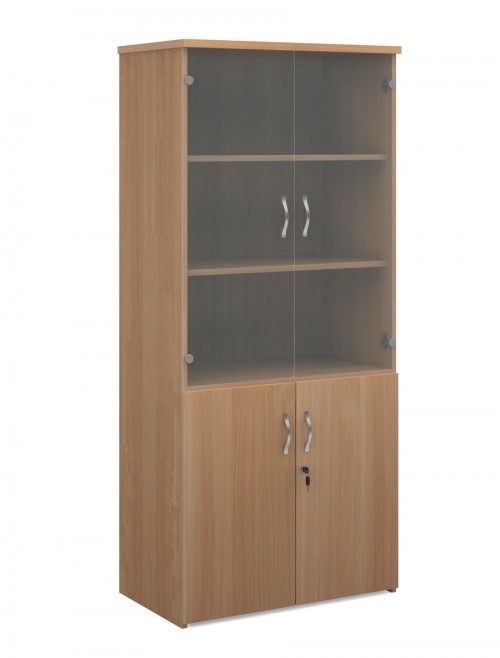 1790mm High Combination Unit R1790COM with Top Glass Doors - enlarged view