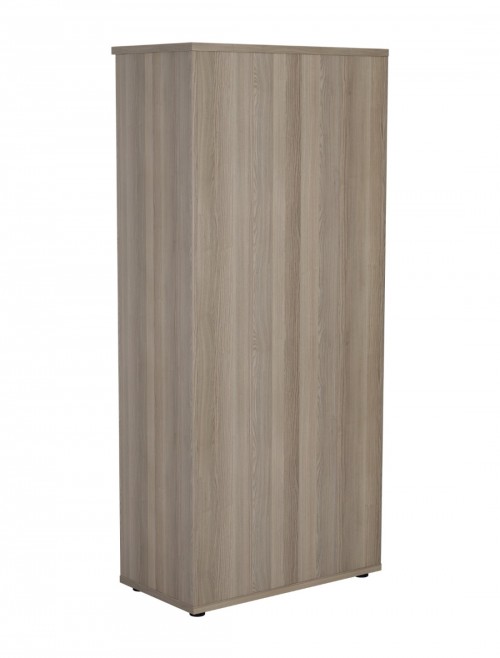 Office Bookcase Grey Oak 1800mm Tall Office Storage Bookcase WDS1845GO by TC - enlarged view