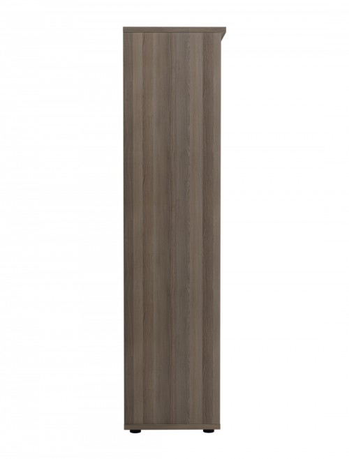 Office Bookcase Grey Oak 1800mm Tall Office Storage Bookcase WDS1845GO by TC - enlarged view