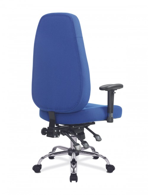 Office Chair Blue Babylon 24 Hour Operator Chair BCF/R440/BL by Eliza Tinsley