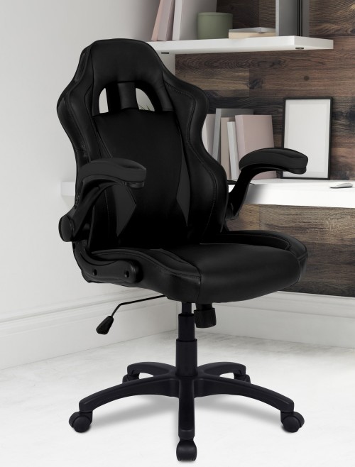 Gaming Chairs Predator Executive Office Chairs Black BCP/H600/BK by Eliza Tinsley - enlarged view