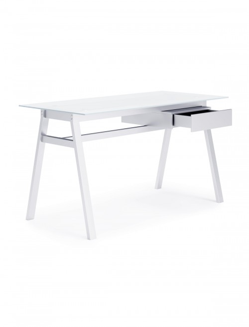 Home Office Desk White Richmond Computer Desk AW21928WHT by Alphason