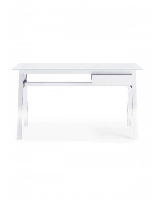 Home Office Desk White Richmond Computer Desk AW21928WHT by Alphason - enlarged view