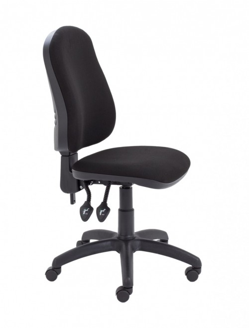 Office Chairs - Calypso 2 Operator Chair CH2800BLK LITE018 - enlarged view