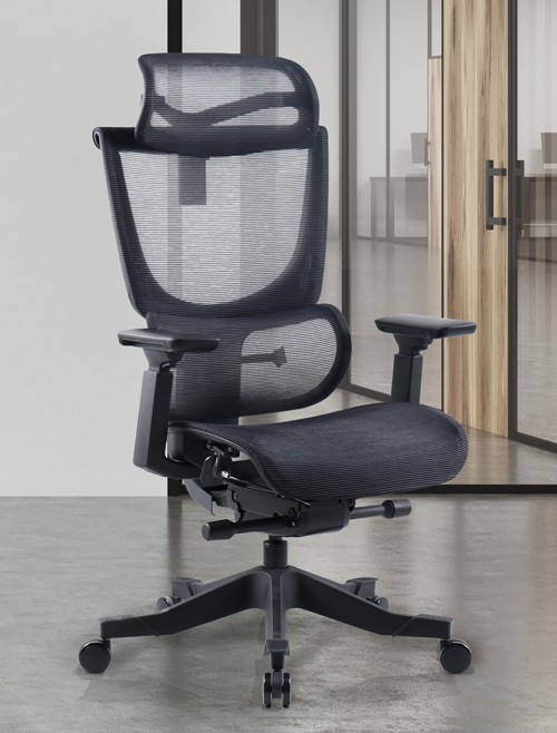 Mesh Office Chair Black Elise Operator Chair ELS300K2-K