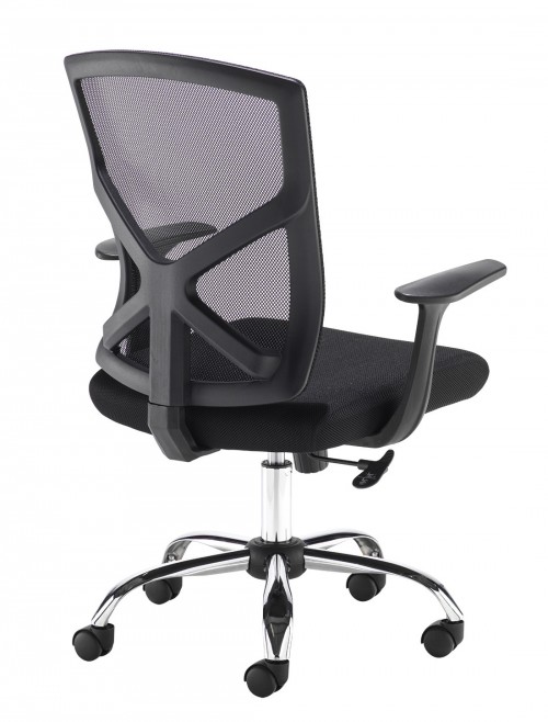 Mesh Office Chair Hale Black Operator Chair HAL300T1-K by Dams