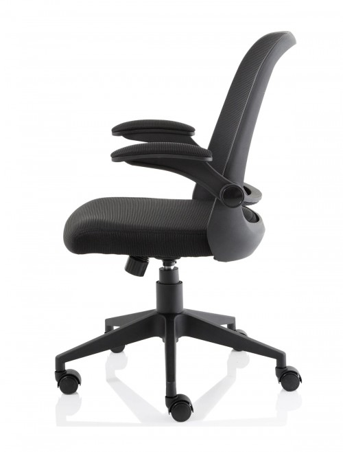Mesh Office Chair Black Crew Operator Chair OP000318 by Dynamic