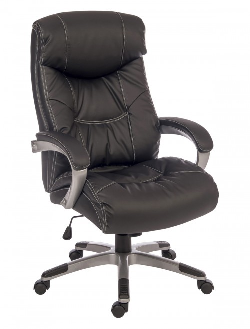 Office Chair Black Siesta Executive Chair 6916 by Teknik - enlarged view