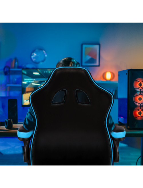 Gaming Chairs Predator Executive Office Chairs Black Blue BCP/H600/BK/BL by Eliza Tinsley