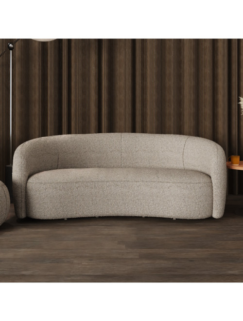 Reception Seating Phoebe Boucle Curved Sofa SF000005 by Dynamic - enlarged view
