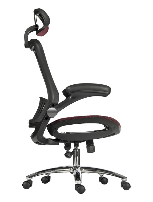 Mesh Office Chair Red Harmony Executive Chair 6956RED by Teknik