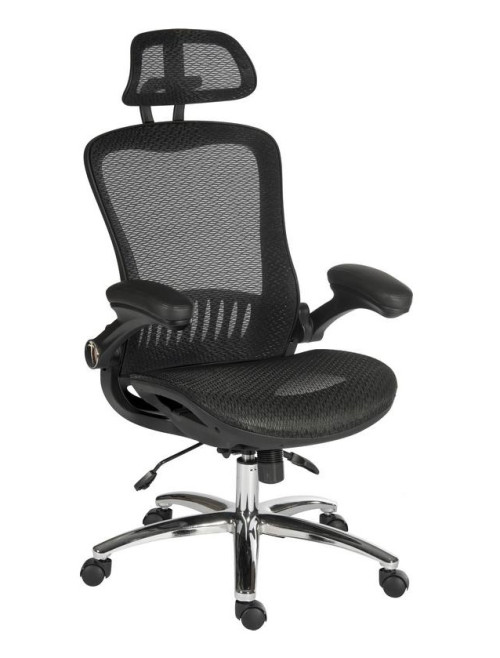 Mesh Office Chair Black Harmony Executive Chair 6956 by Teknik - enlarged view