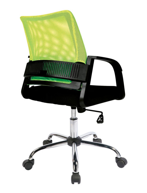 Operator Chair Green Calypso Mesh Office Chair BCM/F1204/GN by Eliza Tinsley