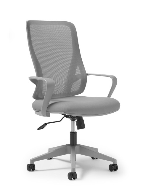 Mesh Office Chair Grey Eva Task Operator Chair EVA300T1-G by Dams