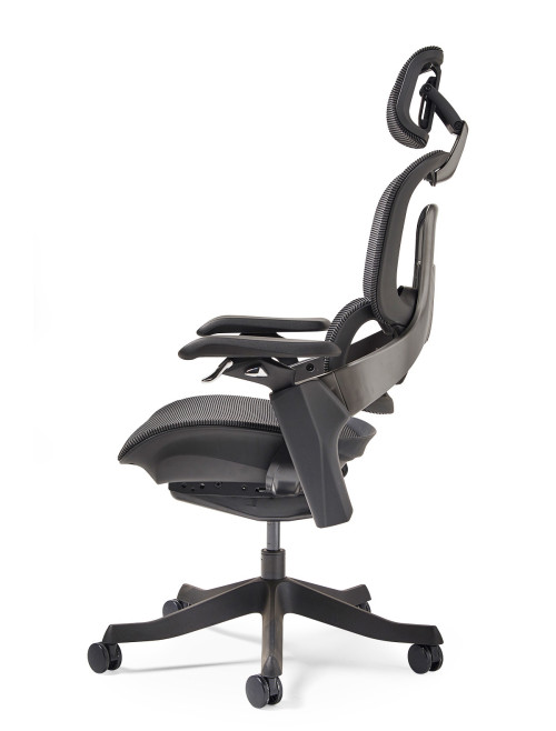 Mesh Office Chair Black Lyra Ergonomic Task Chair LYR300T1-K - enlarged view