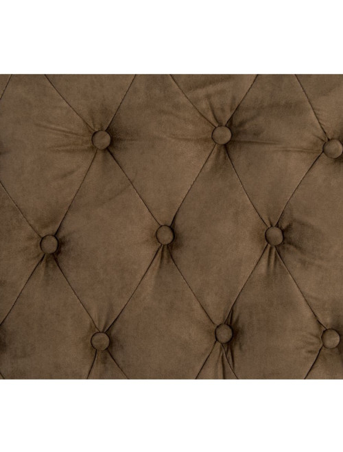 Office Chairs Warwick Brown Suede Effect Executive Chair 7400 - enlarged view