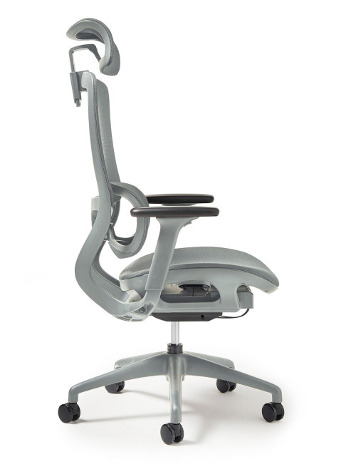 Mesh Office Chair Grey Kara Executive Mesh Task Chair KAR300T1-G - enlarged view