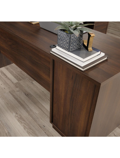 Home Office Desks Elstree Spiced Mahogany Corner Desk 5426914 - enlarged view