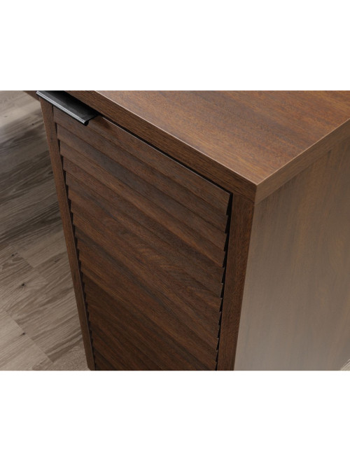 Home Office Desks Elstree Spiced Mahogany Corner Desk 5426914 - enlarged view