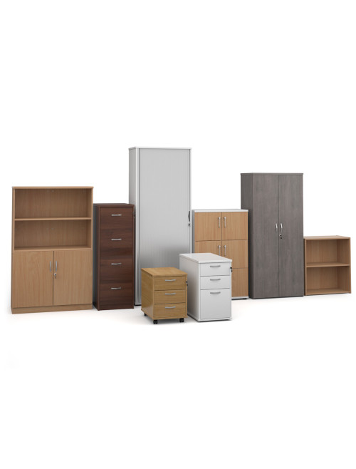 Office Bookcase 1090mm High Bookcase with 2 Shelves R1090 by Dams - enlarged view