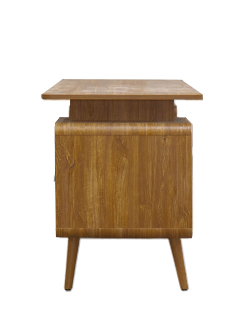 Home Office Desk Walnut Arezzo Computer Desk DSK-ARE-WAL - enlarged view