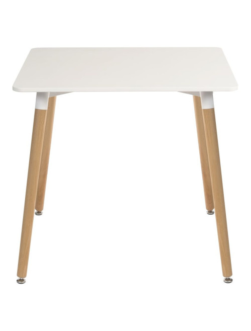 Dining Tables Skandi White Square Cafe Table 8200