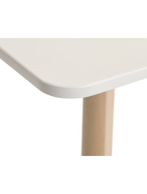 Dining Tables Skandi White Rectangular Cafe Table 8100 - enlarged view
