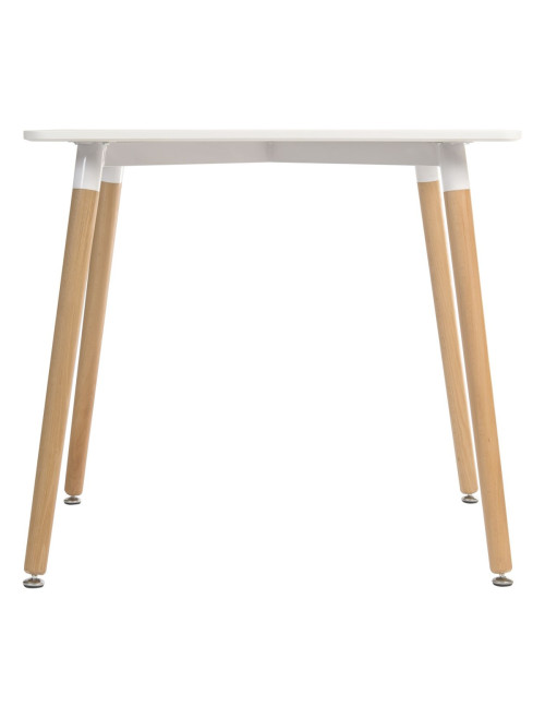 Dining Tables Skandi White Square Cafe Table 8200 - enlarged view