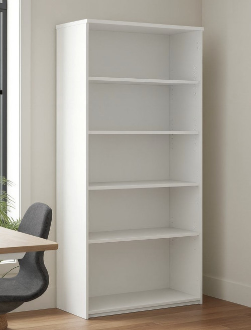 Office Bookcase 1790mm High Bookcase with 4 Shelves R1790 by Dams