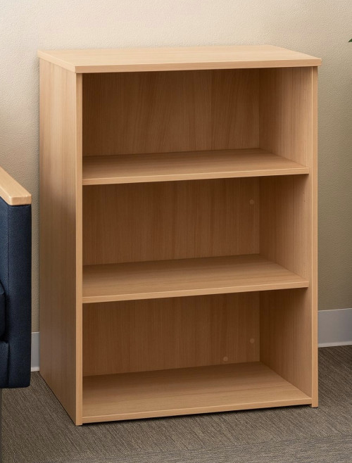Office Bookcase 1090mm High Bookcase with 2 Shelves R1090 by Dams