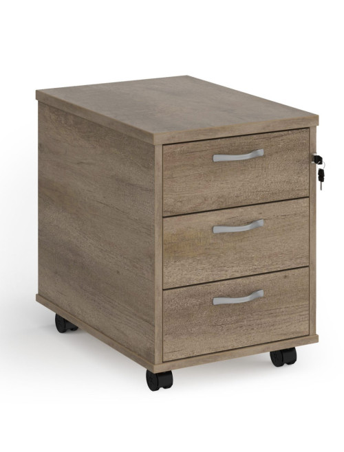 Office Storage 3 Drawer Mobile Pedestal R3MNO by Dams