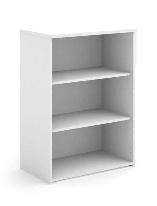 High White Bookcase with 2 Shelves R1090WH by Dams