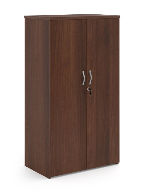 Office Cupboard Walnut 1440mm High Storage Cupboard R1440DW