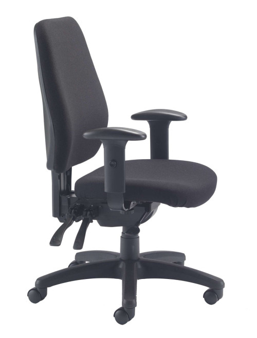 Black Office Chairs Call Centre Chair CH0905BK - enlarged view