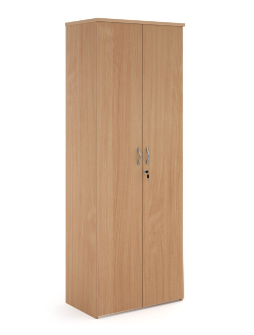 Tall Beech Office Cupboard 2140mm High Storage Cupboard R2140DB