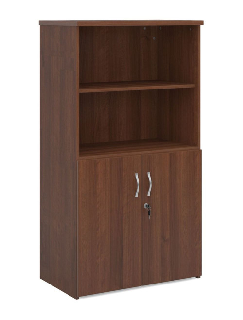 1440mm High Open Top Combination Unit Walnut R1440OPW