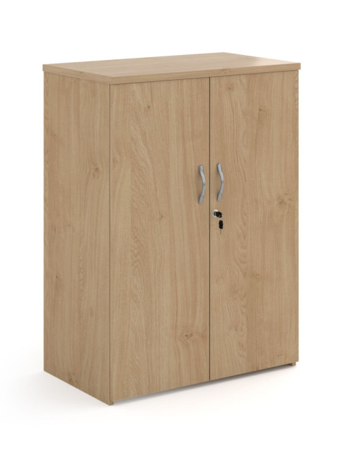Office Cupboard Kendal Oak 1090mm High Storage Cupboard R1090DKO