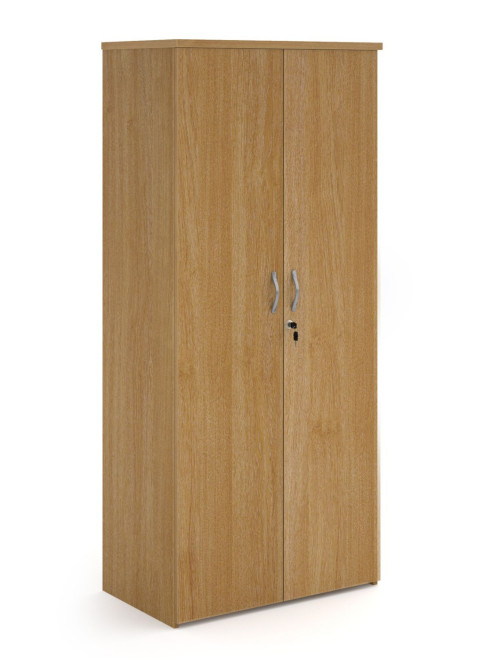 Office Cupboard Oak 1790mm High Storage Cupboard R1790DO