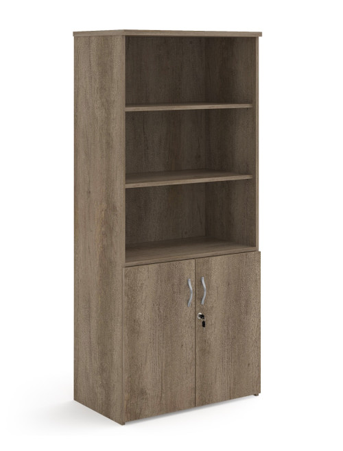 1790mm High Open Top Combination Unit Nebraska Oak R1790OPNO